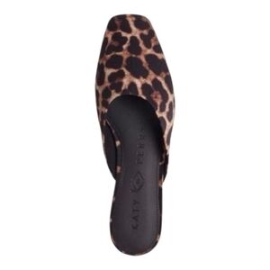 Katy Perry Collections Leopard Print Slip-On Mule - Black & Brown